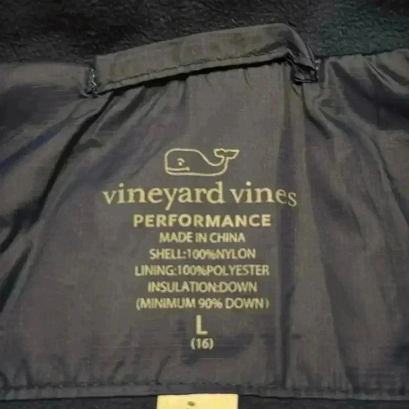 Boys Vineyard Vines Navy Blue Vest - Picture 4 of 4